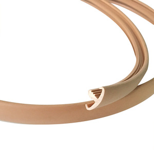 شريط حماية حواف مرن من المطاط، شريط حواف من البي في سي على شكل حرف U لتزيين حواف الأثاث والطاولات - Product Image 6