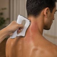 Outil de massage musculaire portable Gua Sha électrique avec fonction NMES pour la récupération musculaire, la relaxation et le soulagement de la douleur