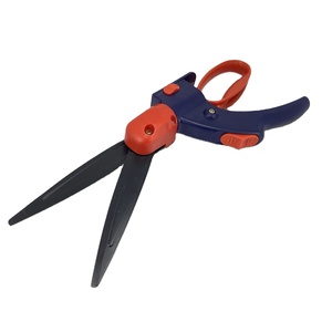 Cisaille à gazon manuelle Kwang Hsieh 360 degrés avec poignée en ABS, lame en acier au carbone moyen, rouge/noir, largeur de coupe 7,5 cm - Product Image 4