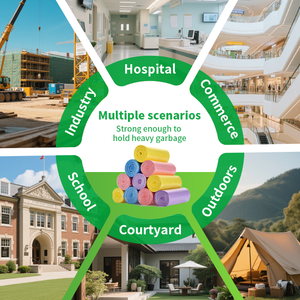 Tất cả các kích thước sử dụng hàng ngày hộ gia đình Thùng rác túi dễ dàng sử dụng phổ rác Túi đặc biệt kích thước tiêu chuẩn Thùng rác có thể túi - Product Image 6