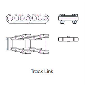 โซ่ตีนตะขาบสำหรับ Sumitomo เครื่องขุด <span class=keywords><strong>CAT325</strong></span>สำหรับรถขุด - Product Image 3