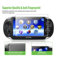 Protection d'écran en verre trempé 9H 2.5D 0.33mm pour PS Vita 1000