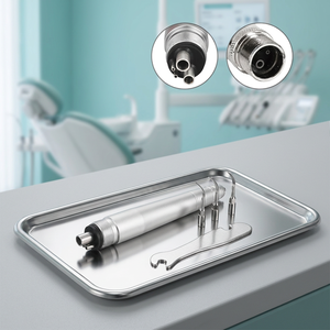 เครื่องขูดหินปูนไฟฟ้าสำหรับทันตกรรม DENTRIC IMPLANTS RTO-AIR01 ราคาถูกจากผู้ผลิต แบบ 2/4 รู  พร้อมหัวขูด 3 แบบ ได้รับการรับรองมาตรฐาน CE ระดับ Class II 1 - Product Image 3