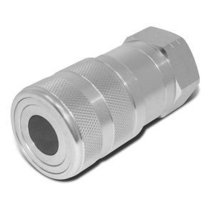 ชุดข้อต่อไฮดรอลิกแบบเร็วเชื่อมต่อ Blince ขนาดเกลียว 1-1/4 นิ้ว หน้าแบน 1 นิ้ว - Product Image 2