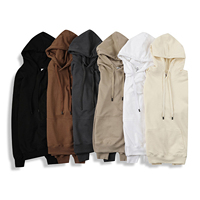 Sudadera con Capucha para Hombre YKH, 350GSM, Tela de Rizo, Logotipo Personalizado, Algodón de Alta Calidad, Manga Larga, Talla Grande