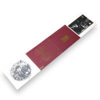 Dompet CD Lipat 8 Panel Bergaya Vintage dengan Foto & Lirik Cetak untuk Kemasan Album Musik Dua Disk