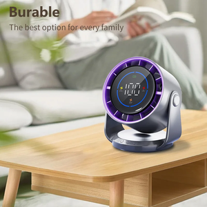 Ventilateur électrique intelligent portable, rechargeable par USB, silencieux, pour bureau ou fixation murale - Product Image 6