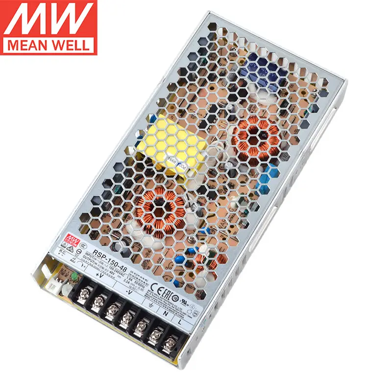 MeanWell RSP-150-48 150 Вт 150 Вт 2.5A 3.2A 12.5A 30A 12V 24V 48V 2.1A 5 ампер пульт дистанционного управления импульсный источник питания SMPS