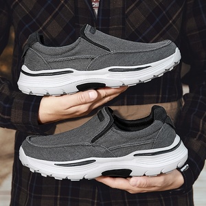 Zapatillas de Lona Sólidas de Verano para <span class=keywords><strong>Hombre</strong></span>, Estilo Pekinés Antiguo, Sin Cordones, Suela Gruesa, Talla Extra Grande 48, Resistentes al Desgaste - Venta Directa de Fábrica - Product Image 3