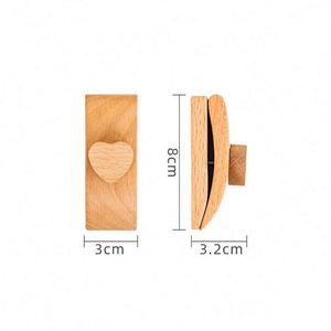 Colgadores de Madera Personalizados al por Mayor para Arte, Abrazaderas Pequeñas para Mantas, Colgadores de Pared de Madera para Edredones con Herrajes - Product Image 5