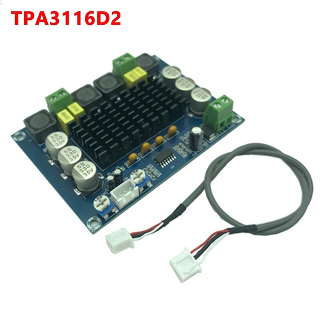 XH-M543 High Power Digital Amplifier Board TPA3116D2 Audio Amplifier Module Dual Channel 2*120W