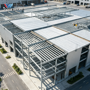 Bâtiment d'entrepôt préfabriqué en acier avec ingénierie structurelle professionnelle - Product Image 1