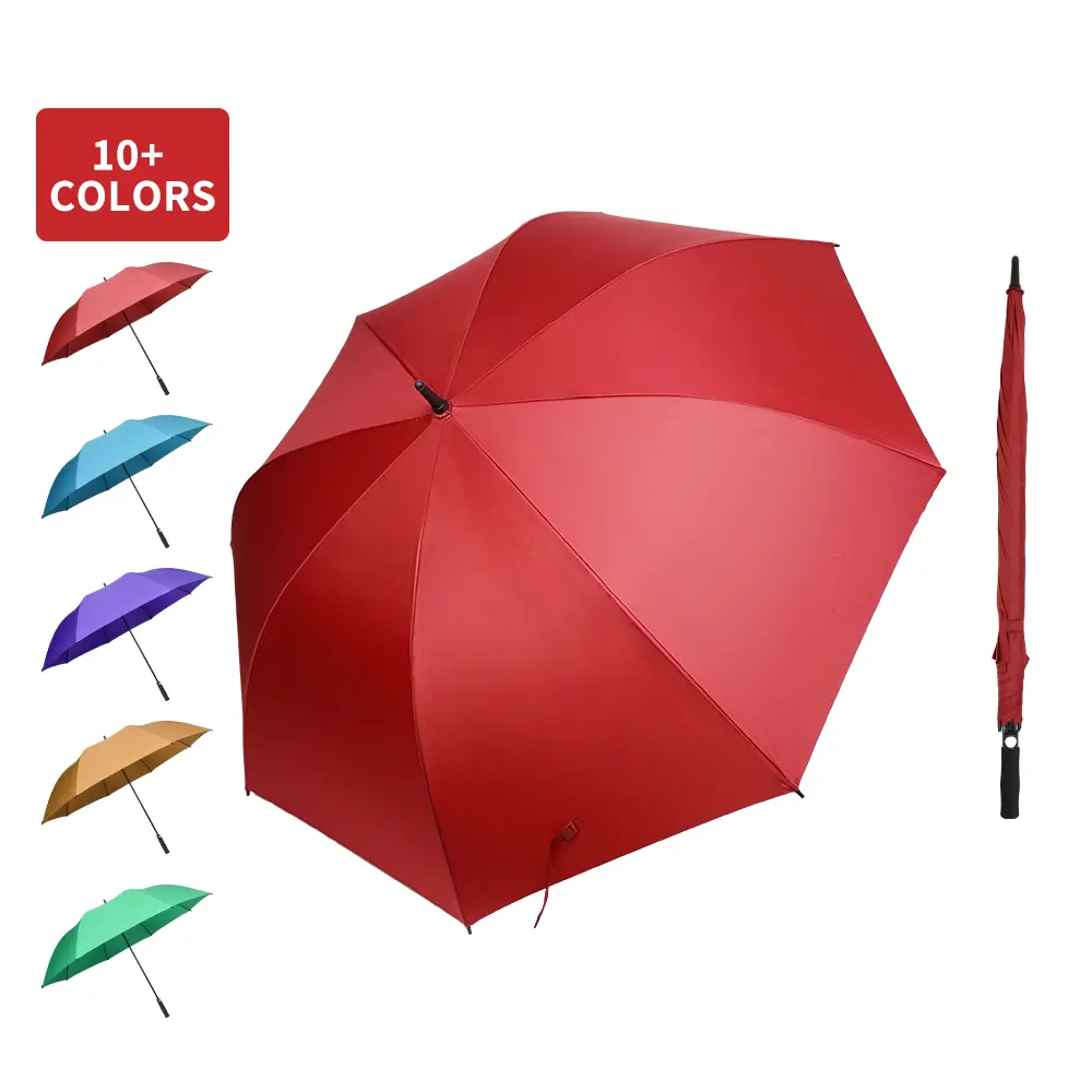 성인을위한 자동 맞춤형 로고 인쇄 스트레이트 우산 선물 광고