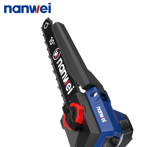 <span class=keywords><strong>Nanwei</strong></span> เครื่องเลื่อยโซ่ไฟฟ้าไร้สายใช้พลังงานแบตเตอรี่10นิ้วสำหรับมืออาชีพ - Product Image 5