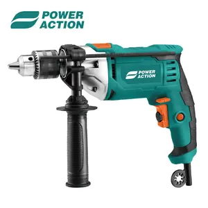 Power Action Tools 900W Máquinas de perforación eléctricas de alta calidad Taladro de impacto eléctrico de 13MM