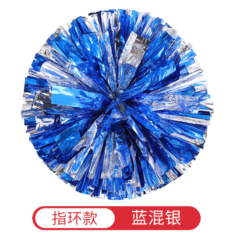Anello criptato blu misto argento