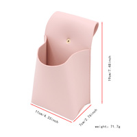 Sac de rangement portable en cuir PU pour poussette, organisateur de véhicule suspendu élégant, pochette multifonctionnelle pour activités quotidiennes en extérieur