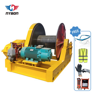 Verricello <span class=keywords><strong>Elettrico</strong></span> <span class=keywords><strong>a</strong></span> Doppio <span class=keywords><strong>Tamburo</strong></span> per Avvolgimento Cavi, 380V 50Hz Trifase, 35 Tonnellate, Fornitore di Verricelli Pesanti - Product Image 4