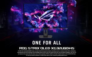 จอเกมมิ่ง A.S.U.S ROG Strix OLED XG32UQDMS ขนาด 31.5 นิ้ว 4K (3840 x 2160) หน้าจอ QD-OLED 240 Hz 0.03 ms - Product Image 2