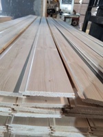 Revêtement en pin et épicéa de haute qualité T & G rainuré en U pour panneaux muraux Panneaux de plafond bois de paulownia