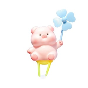 Ornements de guidon de vélo Ruijie 25,4 mm, cochon et chat mignons avec décorations tournesol pour vélos cruiser - Product Image 5