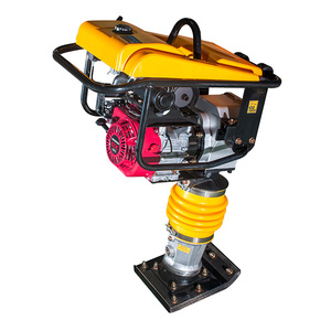 Compactador de Suelo Vibratorio a Gasolina con Motor de 5.0-6.5HP de Alta Potencia para Uso en Construcción - Product Image 2