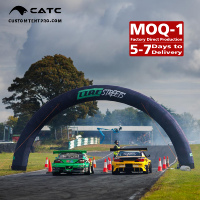 Arche de course gonflable personnalisée CATC |   Porte de départ/arrivée pour les sports automobiles |   Arche publicitaire pour marque de pneus |   Étanche à l'air |   MOQ-1