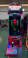 Machine de jeu de boxe à monnayeur avec gants de boxe électroniques pour centre de divertissement intérieur/extérieur et centre commercial