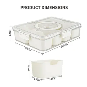 Fruit Meat Storage Containers Pantry Kitchen 4 In 1 Box Seasoning Box Container Storage Organizer For Kitchen
