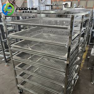 เตาอบแนวตั้งเชิงพาณิชย์ประหยัดเวลา ประสิทธิภาพเยี่ยม เครื่องรมควันไม้บาร์บีคิว - Product Image 4