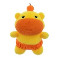 Peluche Capybara Lulu, figurine de célébrité internet à expression mignonne, unisexe, super douce, lavable, anti-stress, cadeau en PP