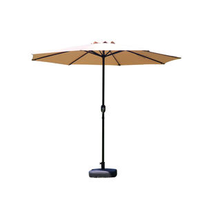 Lüks alüminyum çerçeve manuel krank asansör katlanabilir güneşlik teras şemsiye su geçirmez açık avlu otel kullanımı için çapraz taban - Product Image 2