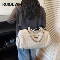 Sac de voyage unisexe respirant de haute qualité RUIQUWIN, sac à main minimaliste décontracté de couleur unie, grande capacité, sac de yoga, sac de sport