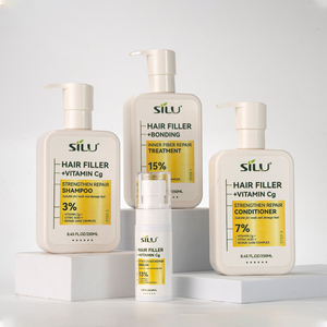 Remplisseur de cheveux à l'huile d'argan liant le traitement de réparation des fibres intérieures 15% peptides <span class=keywords><strong>acide</strong></span> <span class=keywords><strong>citrique</strong></span> masque complexe de soins capillaires - Product Image 5