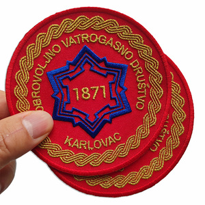 Uniformes d'entraînement de lutte contre les incendies personnalisés avec des patchs brodés circulaires autocollants et des logos brodés sur les vêtements de travail - Product Image 6