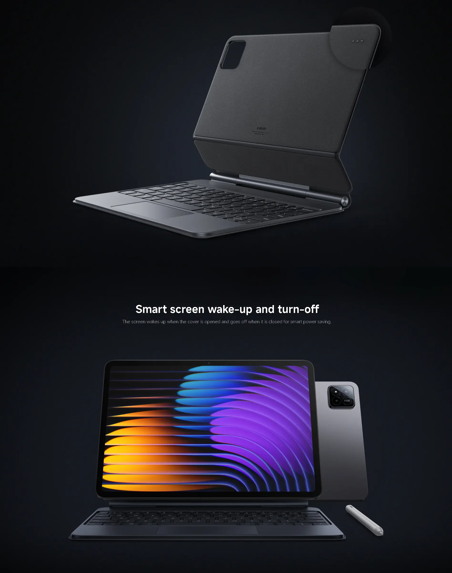 Xiaomi Pad 7/7 Pro Focus Keyboard - RGB Backlit & Mechanical