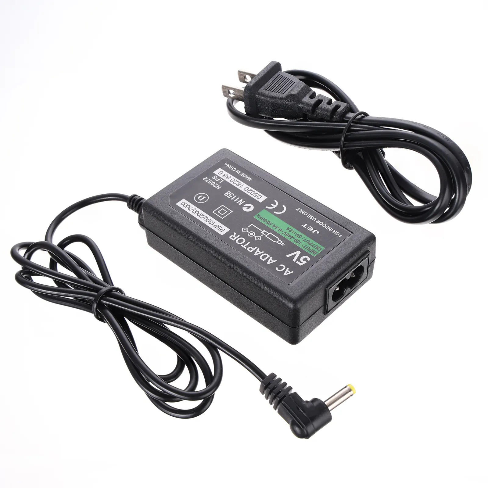 5V AC Adapter Home Wall Charger Para PSP 1000 2000 Cabo de Alimentação Com EU EU Charger Plug