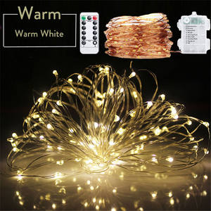 <strong>Christmas</strong> Battery <strong>Box</strong> Operated With Remote <strong>Control</strong> Micro LED <strong>Light</strong> Chain Copper Wire Micro String <strong>Lights</strong> - Product Image 5