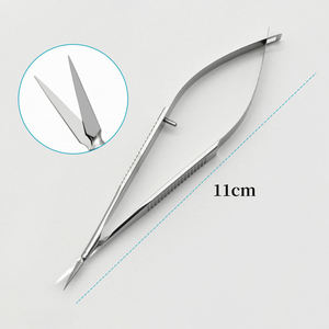스테인레스 스틸 소형 빔 가위형 미세수술 안과용 기구, 고양이안수술용 미세 수술 기구 - Product Image 3