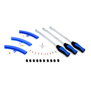 Leviers de changement de pneu de cuillère automatique professionnelle Kit d'outils de réparation de <span class=keywords><strong>moto</strong></span> de vélo avec protecteur de jante pour vélo - Product Image 6