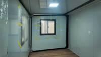 Maison mobile préfabriquée sécurisée de 40 pieds ou 20 pieds, extensible, avec 2, 3, 4 ou 5 chambres, structure en acier préfabriquée, maison portable