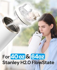 Adaptador para Vasos Stanley a Cartuchos de Sabor Cirkul LifeSip, Compatible con Vasos Stanley Quencher H2.0 FlowState de 40oz y 64oz - Product Image 2