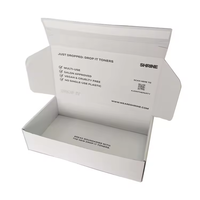 Muestra Gratuita de Caja Postal Autoarmable de Cartón Corrugado con Logotipo de Marca Personalizado, Caja de Embalaje para Envíos
