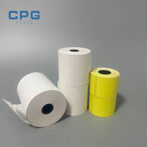 Rollo de Papel Térmico Transparente de Alta Calidad para Impresión, 3 1/8 Pulgadas, 55gsm 70gsm, para Cajeros Automáticos y Bancos, Venta al Por Mayor del Fabricante - Product Image 1