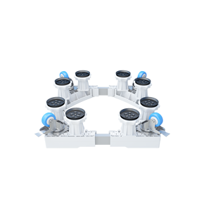 Base de support de <span class=keywords><strong>socle</strong></span> de rondelle mobile réglable avec roulettes pivotantes verrouillables Source d'alimentation électrique Pièce essentielle pour machine à laver - Product Image 4