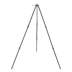Support de cuisson portable en alliage d'aluminium pour <span class=keywords><strong>camping</strong></span>, trépied de feu de camp, support de pot suspendu extérieur, support de cuisson sauvage pour pique-nique - Product Image 1