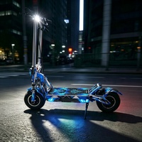 Scooter Eléctrico Plegable Todoterreno Rápido para Adultos