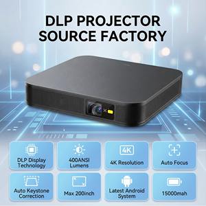 Nouvelle version Android OS Home cinéma 4K projecteur Full HD natif 1080P 3D LED mise au point automatique Mini projecteur vidéo pour l'éducation 3M - Product Image 1