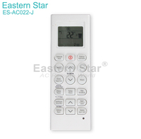 ES-AC022-J prix usine AC télécommande nouvel ABS 433kHz affichage LED numérique pour LG télécommande infrarouge A/C 18 touches AC 36L
