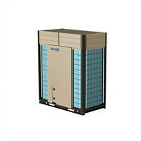 Pompe à chaleur air-eau avec circuit de protection multi-niveaux, coque anti-âge, 380V/220V, performances fiables pour les zones commerciales mixtes